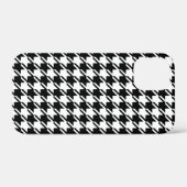 Houndstooth BW RPT-patroon Case-Mate iPhone Case (Achterkant (horizontaal))