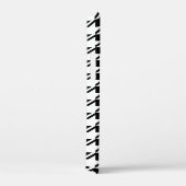 Houndstooth BW RPT-patroon Case-Mate iPhone Case (Achterkant / Rechts)