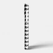 Houndstooth BW RPT-patroon Case-Mate iPhone Case (Achterkant / Links)