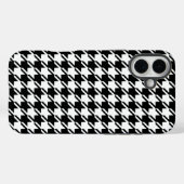 Houndstooth BW RPT-patroon Case-Mate iPhone Case (Achterkant (horizontaal))