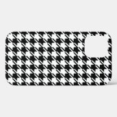 Houndstooth BW RPT-patroon Case-Mate iPhone Case (Achterkant (horizontaal))