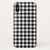 Houndstooth BW RPT-patroon Case-Mate iPhone Case (Achterkant)