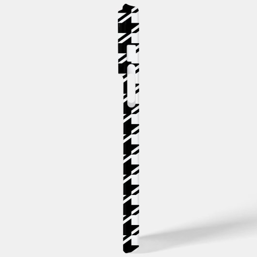 Houndstooth BW RPT-patroon Case-Mate iPhone Case (Achterkant / Links)