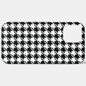 Houndstooth BW RPT-patroon Case-Mate iPhone Case (Achterkant (horizontaal))
