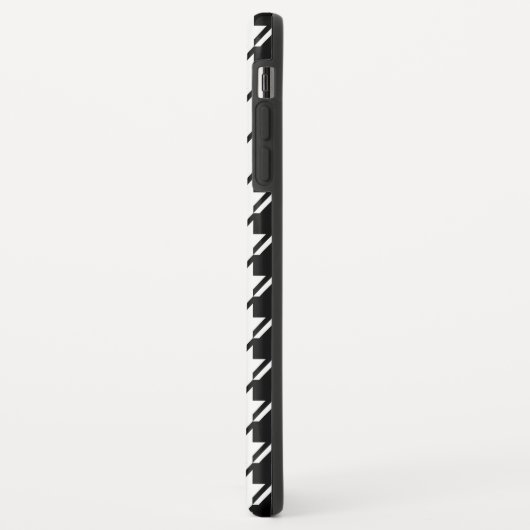 Houndstooth BW RPT-patroon Case-Mate iPhone Case (Achterkant/links)