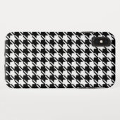 Houndstooth BW RPT-patroon Case-Mate iPhone Case (Achterkant (horizontaal))