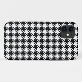 Houndstooth BW RPT-patroon Case-Mate iPhone Case (Achterkant (horizontaal))