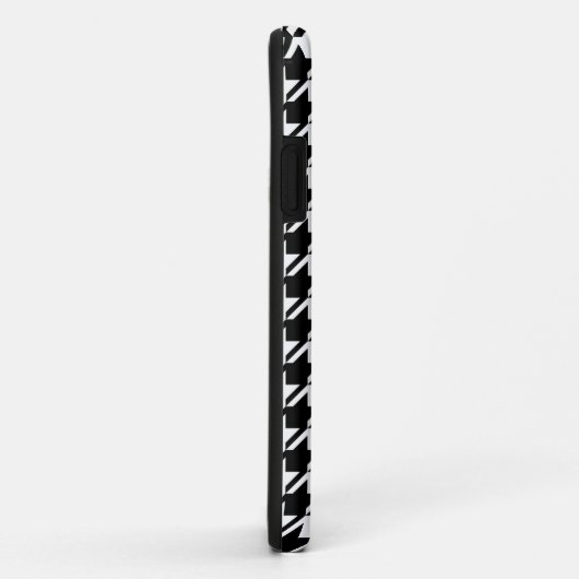 Houndstooth BW RPT-patroon Case-Mate iPhone Case (Achterkant/rechts)