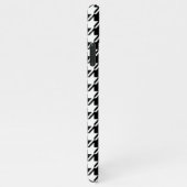 Houndstooth BW RPT-patroon iPhone Hoesje (Rechterkant)
