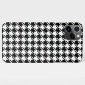 Houndstooth BW RPT-patroon iPhone Hoesje (Achterkant horizontaal)