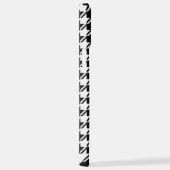 Houndstooth BW RPT-patroon iPhone Hoesje (Rechterkant)