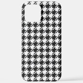 Houndstooth BW RPT-patroon iPhone Hoesje (Achterkant)