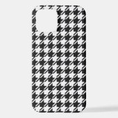 Houndstooth BW RPT-patroon iPhone Hoesje (Achterkant)