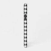 Houndstooth BW RPT-patroon iPhone Hoesje (Rechterkant)