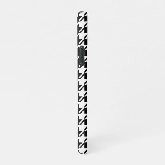 Houndstooth BW RPT-patroon iPhone Hoesje (Rechterkant)