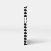 Houndstooth BW RPT-patroon iPhone Hoesje (Rechterkant)