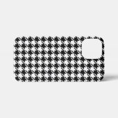 Houndstooth BW RPT-patroon iPhone Hoesje (Achterkant horizontaal)