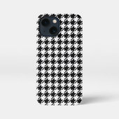 Houndstooth BW RPT-patroon iPhone Hoesje (Achterkant)