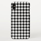 Houndstooth BW RPT-patroon iPhone Hoesje (Achterkant)