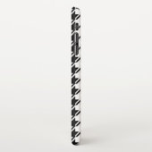 Houndstooth BW RPT-patroon iPhone Hoesje (Linkerkant)