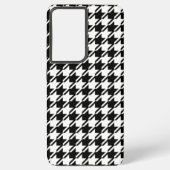 Houndstooth BW RPT-patroon Samsung Galaxy Hoesje (Achterkant)