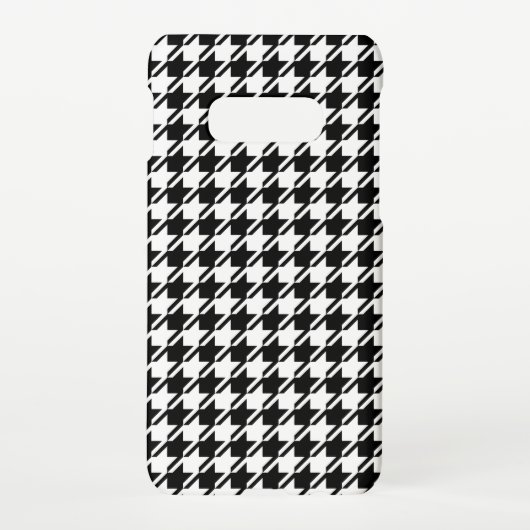 Houndstooth BW RPT-patroon Samsung Galaxy Hoesje (Achterkant)