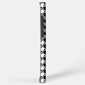 Houndstooth BW RPT-patroon Samsung Galaxy Hoesje (Rechterkant)