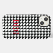 Houndstooth Case-Mate Hoesje Apple iPhone 13 (Achterkant horizontaal)