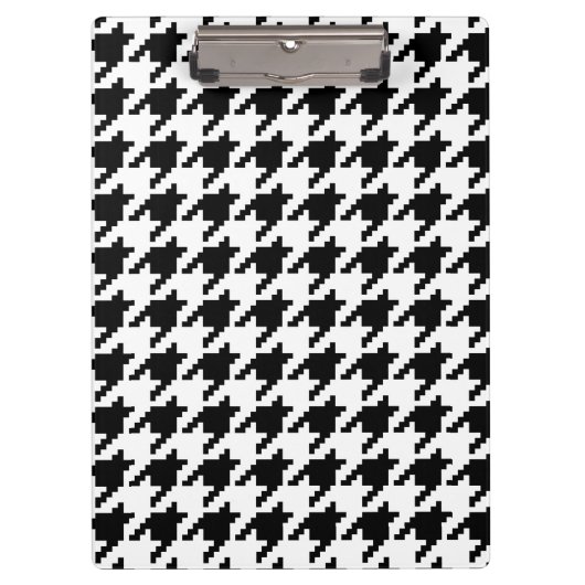 Houndstooth Check Patroon met 8 bits Pixel Klembord (Voorkant)