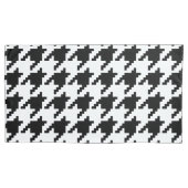 Houndstooth Check Patroon met 8 bits Pixel Kussensloop (Voorkant-Links)