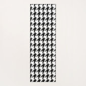 Houndstooth Check Patroon met 8 bits Pixel Yogamat (Achterkant)