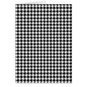 Houndstooth Classic Pattern-kaart