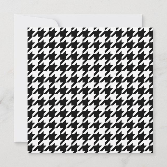 Houndstooth-controlematroon (Voorkant)