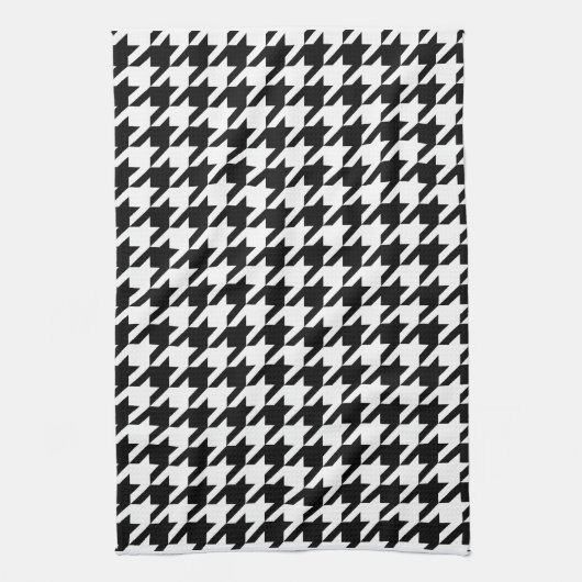 houndstooth-controlepatroon theedoek (Verticaal)