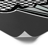 houndstooth cupcake poster (Hoek)