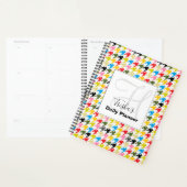 Houndstooth dagelijkse planner met jouw naam - HAM (Display)