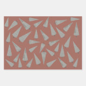 Houndstooth Dark Chocolate Cherry Pie en Caramel Inpakpapier Vel (Voorkant 2)