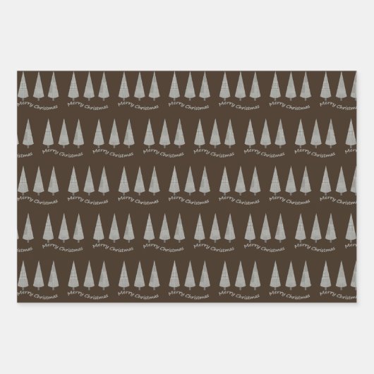 Houndstooth Dark Chocolate Cherry Pie en Caramel Inpakpapier Vel (Voorkant)