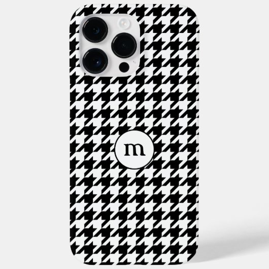 Houndstooth Elegantie Case-Mate iPhone Case (Achterkant)