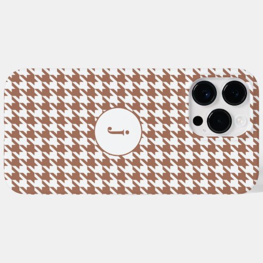 Houndstooth Elegantie  Case-Mate iPhone Case (Achterkant (horizontaal))
