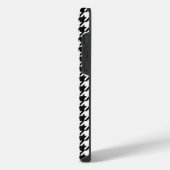Houndstooth Elegantie iPhone Hoesje (Linkerkant)