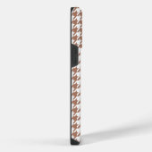 Houndstooth Elegantie iPhone Hoesje (Rechterkant)