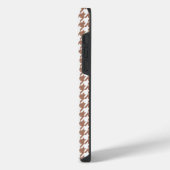 Houndstooth Elegantie iPhone Hoesje (Linkerkant)