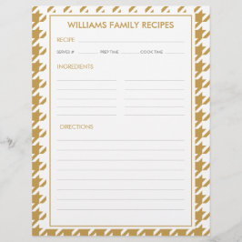 Houndstooth familienaam recept invoegen