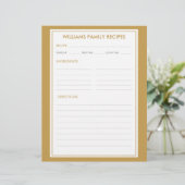 Houndstooth familienaam recept invoegen (Staand voorkant)