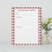 Houndstooth familienaam recept invoegen (Staand voorkant)