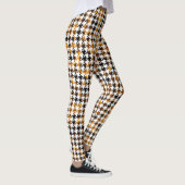 Houndstooth Flames of Plasma Pattern Leggings (Rechts)