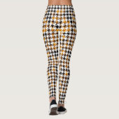 Houndstooth Flames of Plasma Pattern Leggings (Achterkant)