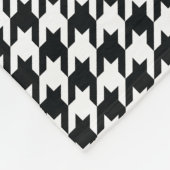 Houndstooth Fleece Blanket (Hoek)