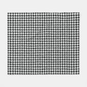 Houndstooth Fleece Blanket Deken (Voorkant (Horizontaal))